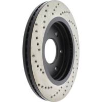 StopTech - StopTech Sport Cryo Cross Drilled Brake Rotor Front Left 128.42090CL - Image 3