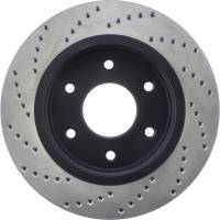 StopTech - StopTech Sport Cryo Cross Drilled Brake Rotor Front Left 128.42090CL - Image 4