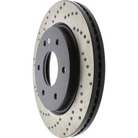 Stoptech - StopTech Sport Cryo Cross Drilled Brake Rotor Front Right 128.42090CR - Image 3