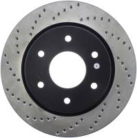 StopTech Sport Cross Drilled Brake Rotor Front Right 128.42090R