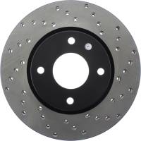 StopTech - StopTech Sport Cryo Cross Drilled Brake Rotor Front Left 128.42091CL - Image 2