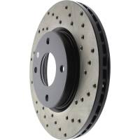 StopTech - StopTech Sport Cryo Cross Drilled Brake Rotor Front Left 128.42091CL - Image 3