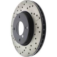 Stoptech - StopTech Sport Cryo Cross Drilled Brake Rotor Front Right 128.42091CR - Image 5