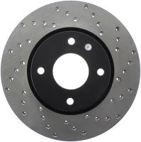 StopTech Sport Cross Drilled Brake Rotor Front Left 128.42091L