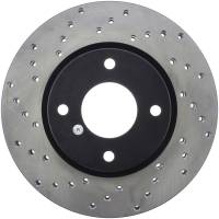 StopTech Sport Cross Drilled Brake Rotor Front Right 128.42091R