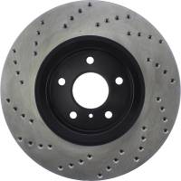 StopTech - StopTech Sport Cryo Cross Drilled Brake Rotor Front Left 128.42092CL - Image 2