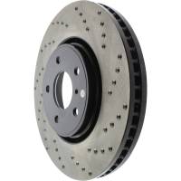 StopTech - StopTech Sport Cryo Cross Drilled Brake Rotor Front Left 128.42092CL - Image 4