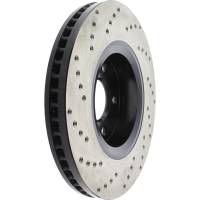 StopTech - StopTech Sport Cryo Cross Drilled Brake Rotor Front Left 128.42092CL - Image 5