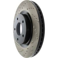 Stoptech - StopTech Sport Cryo Cross Drilled Brake Rotor Front Right 128.42096CR - Image 2