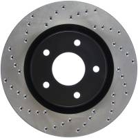 StopTech Sport Cross Drilled Brake Rotor Front Right 128.42096R