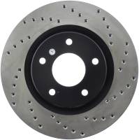 StopTech Sport Cross Drilled Brake Rotor Front Left 128.42097L