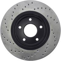 StopTech - StopTech Sport Cross Drilled Brake Rotor Front Left 128.42097L - Image 2