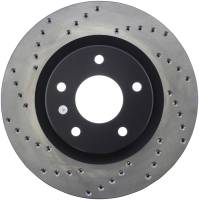 StopTech Sport Cross Drilled Brake Rotor Front Right 128.42097R