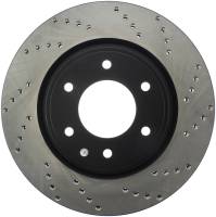 StopTech Sport Cross Drilled Brake Rotor Front Left 128.42099L