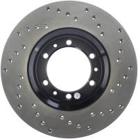 StopTech - StopTech Sport Cross Drilled Brake Rotor Front Left 128.43013L - Image 1