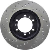 StopTech - StopTech Sport Cross Drilled Brake Rotor Front Left 128.43013L - Image 2