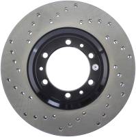 StopTech Sport Cross Drilled Brake Rotor Front Right 128.43013R