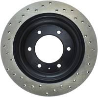 Stoptech - StopTech Sport Cross Drilled Brake Rotor Rear Left 128.43015L - Image 2