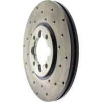 Stoptech - StopTech Sport Cryo Cross Drilled Brake Rotor Front Left 128.44017CL - Image 4