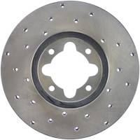 StopTech - StopTech Sport Cross Drilled Brake Rotor Front Left 128.44017L - Image 1