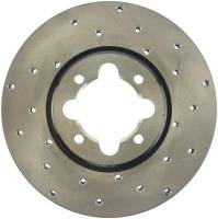 StopTech - StopTech Sport Cross Drilled Brake Rotor Front Left 128.44017L - Image 2