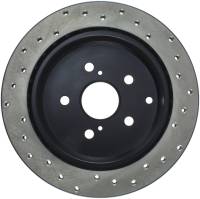 StopTech Sport Cross Drilled Brake Rotor Rear Right 128.44041R