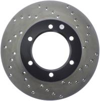 StopTech - StopTech Sport Cross Drilled Brake Rotor Front Left 128.44044L - Image 2