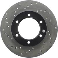 StopTech Sport Cross Drilled Brake Rotor Front Right 128.44044R