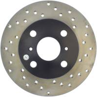 Stoptech - StopTech Sport Cross Drilled Brake Rotor Rear Left 128.44046L - Image 1