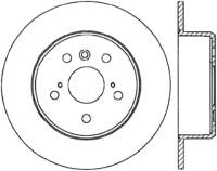 StopTech Sport Cross Drilled Brake Rotor Rear Right 128.44080R