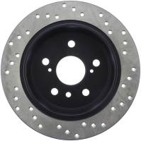 StopTech Sport Cross Drilled Brake Rotor Rear Right 128.44085R