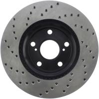 StopTech - StopTech Sport Cross Drilled Brake Rotor Front Left 128.44088L - Image 2