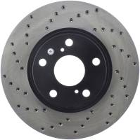 StopTech Sport Cross Drilled Brake Rotor Front Right 128.44088R