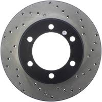 StopTech - StopTech Sport Cross Drilled Brake Rotor Front Left 128.44112L - Image 2