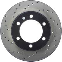 StopTech Sport Cross Drilled Brake Rotor Front Right 128.44112R