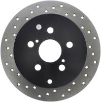 StopTech Sport Cross Drilled Brake Rotor Rear Right 128.44115R