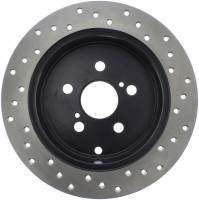 Stoptech - StopTech Sport Cross Drilled Brake Rotor Rear Right 128.44115R - Image 2