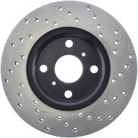 StopTech Sport Cross Drilled Brake Rotor Front Right 128.44119R