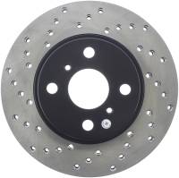 Stoptech - StopTech Sport Cross Drilled Brake Rotor Front Right 128.44119R - Image 2