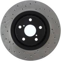 StopTech Sport Cross Drilled Brake Rotor Front Right 128.44137R