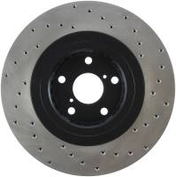 Stoptech - StopTech Sport Cross Drilled Brake Rotor Front Right 128.44137R - Image 2