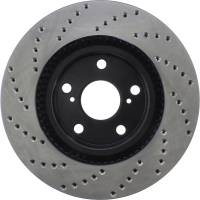 Stoptech - StopTech 07-13 Lexus ES 250/ES 300/ ES330/ES350 SportStop Drilled Left CRYO Front Rotor - 128.44146CL - Image 3