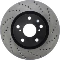 Stoptech - StopTech 07-13 Lexus ES 250/ES 300/ ES330/ES350 SportStop Drilled Left CRYO Front Rotor - 128.44146CL - Image 4