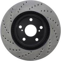 StopTech - StopTech Sport Cross Drilled Brake Rotor Front Left 128.44146L - Image 1