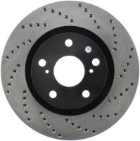 StopTech - StopTech Sport Cross Drilled Brake Rotor Front Left 128.44146L - Image 2