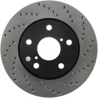 StopTech - StopTech Sport Cross Drilled Brake Rotor Front Left 128.44147L - Image 2