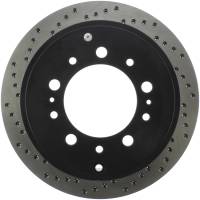 StopTech Sport Cross Drilled Brake Rotor Rear Right 128.44157R