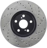 Stoptech - StopTech Sport Cross Drilled Brake Rotor Front Right 128.44160R - Image 2