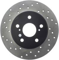 Stoptech - StopTech Sport Cross Drilled Brake Rotor Rear Right 128.44161R - Image 2