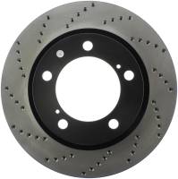 StopTech Sport Cross Drilled Brake Rotor Front Right 128.44162R